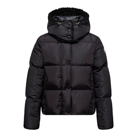 MONCLER Handbags - Moncler Women Castelnou Square-Quilted Hooded Short Down Jacket